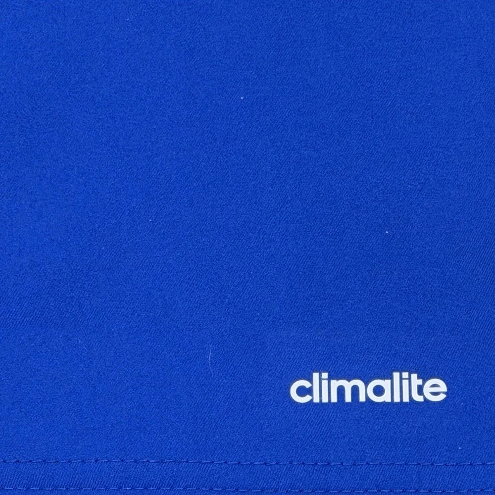Adidas Climalite 1/4 Zip Pullover Men's XL Blue Short‎ Sleeve Golf Shirt  F Logo